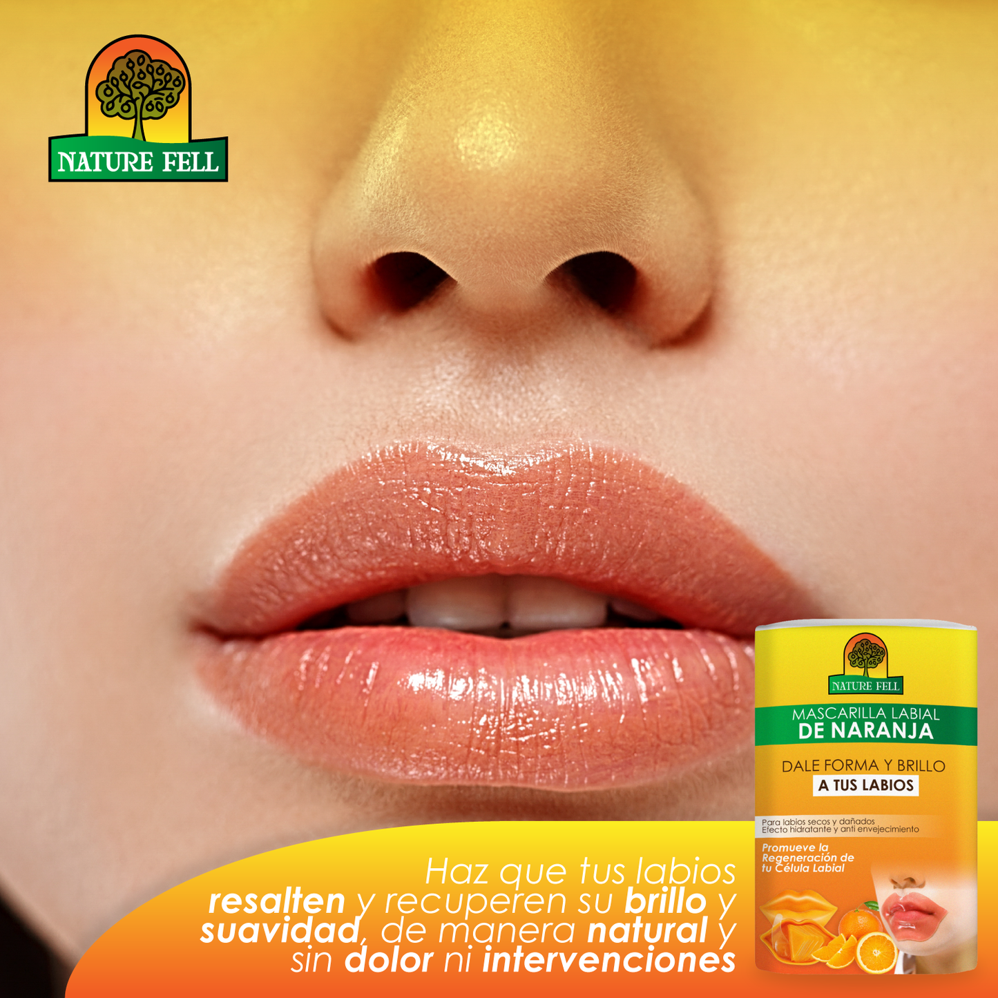 Parches de colágeno para labios - Nature fell™