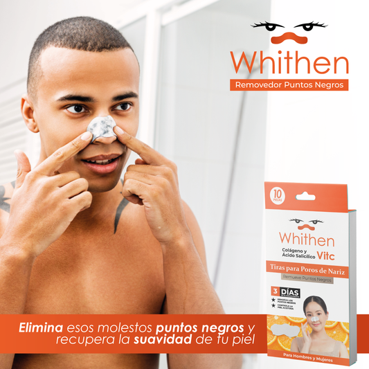 Whithen™ | Parches de vitamina C para puntos negros