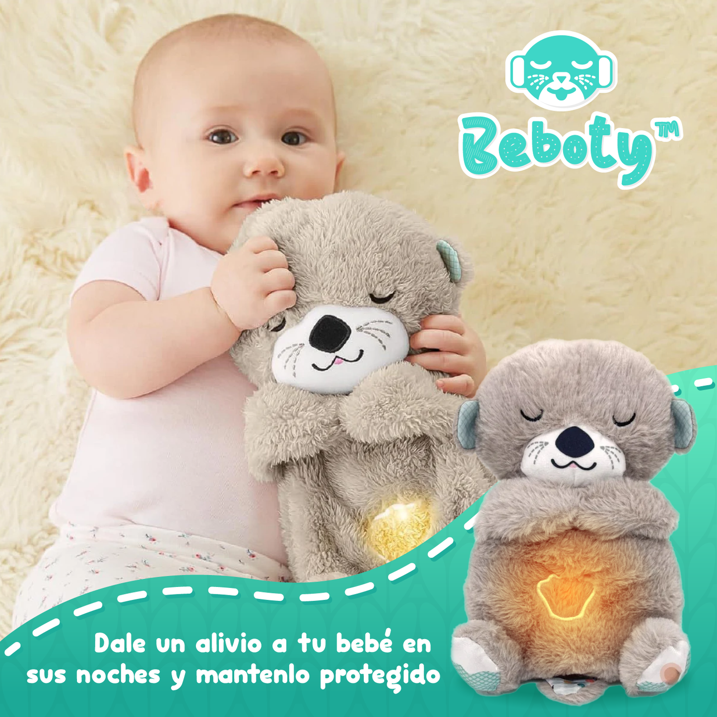 BEBOTY™ | Peluche anti estrés para bebés