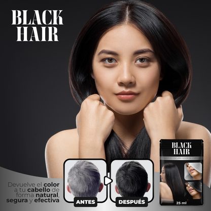 Black Hair™ | Shampo para eliminar canas