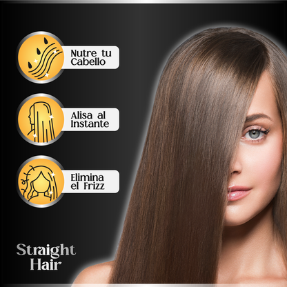 Straight Hair™ | Crema de argán alisadora rápida de cabello anti-frizz