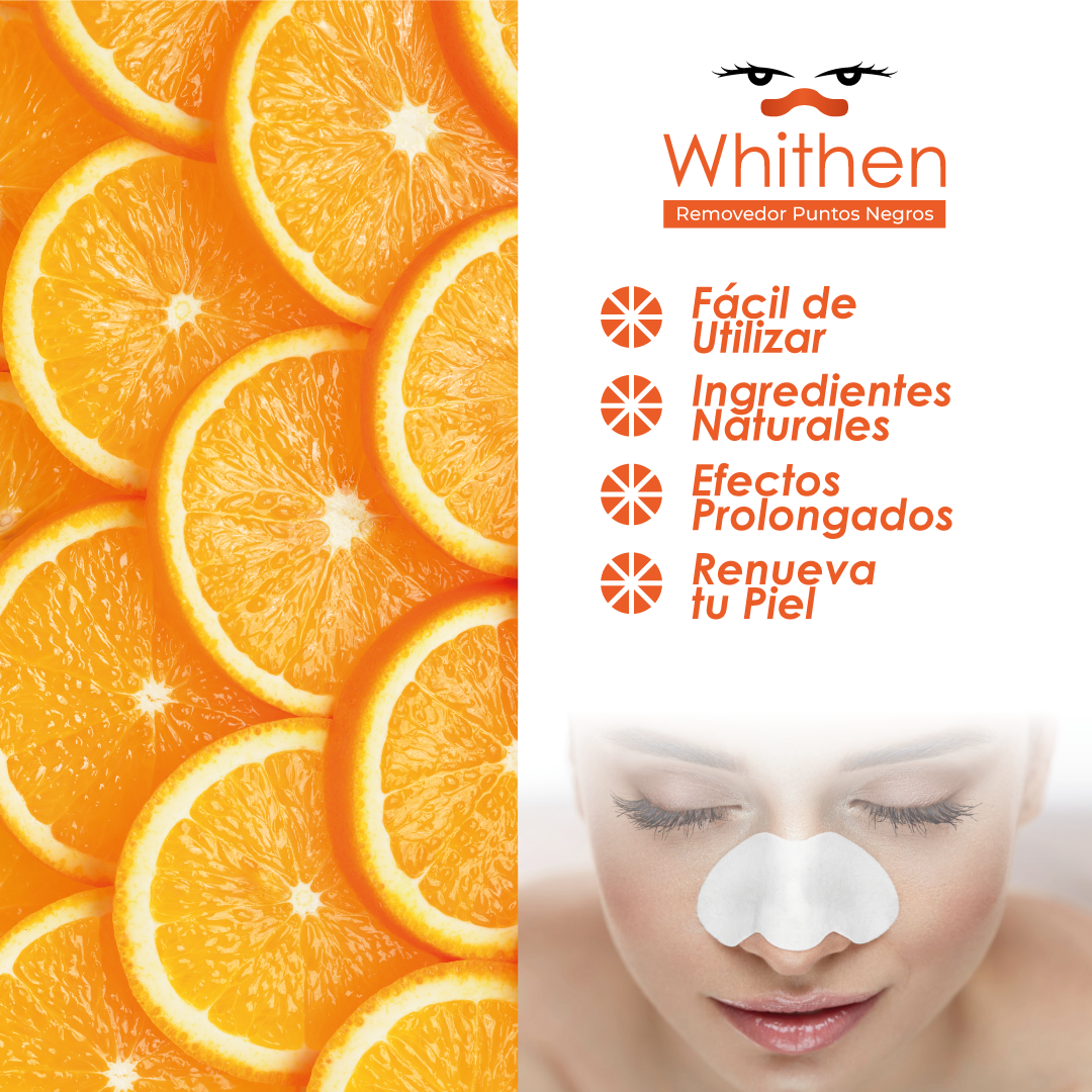 Whithen™ | Parches de vitamina C para puntos negros