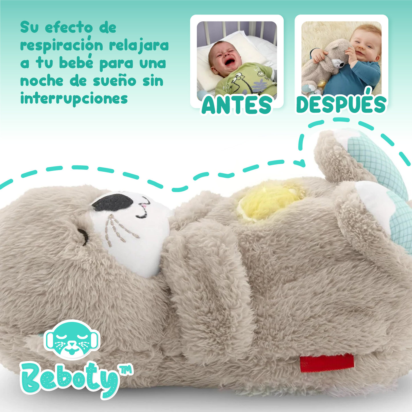 BEBOTY™ | Peluche anti estrés para bebés