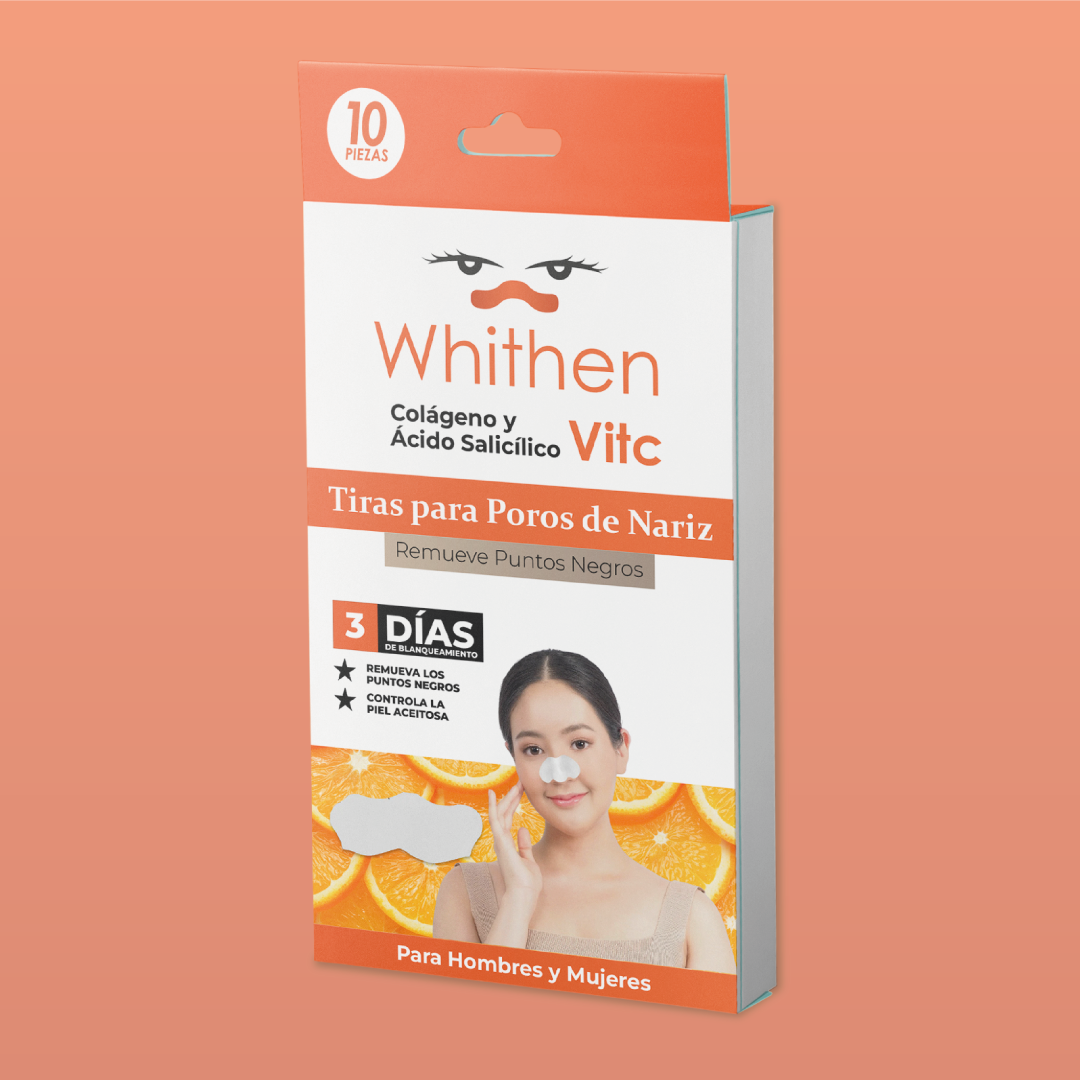 Whithen™ | Parches de vitamina C para puntos negros