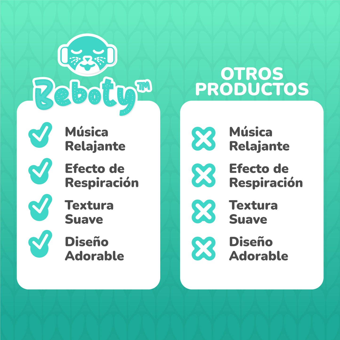 BEBOTY™ | Peluche anti estrés para bebés