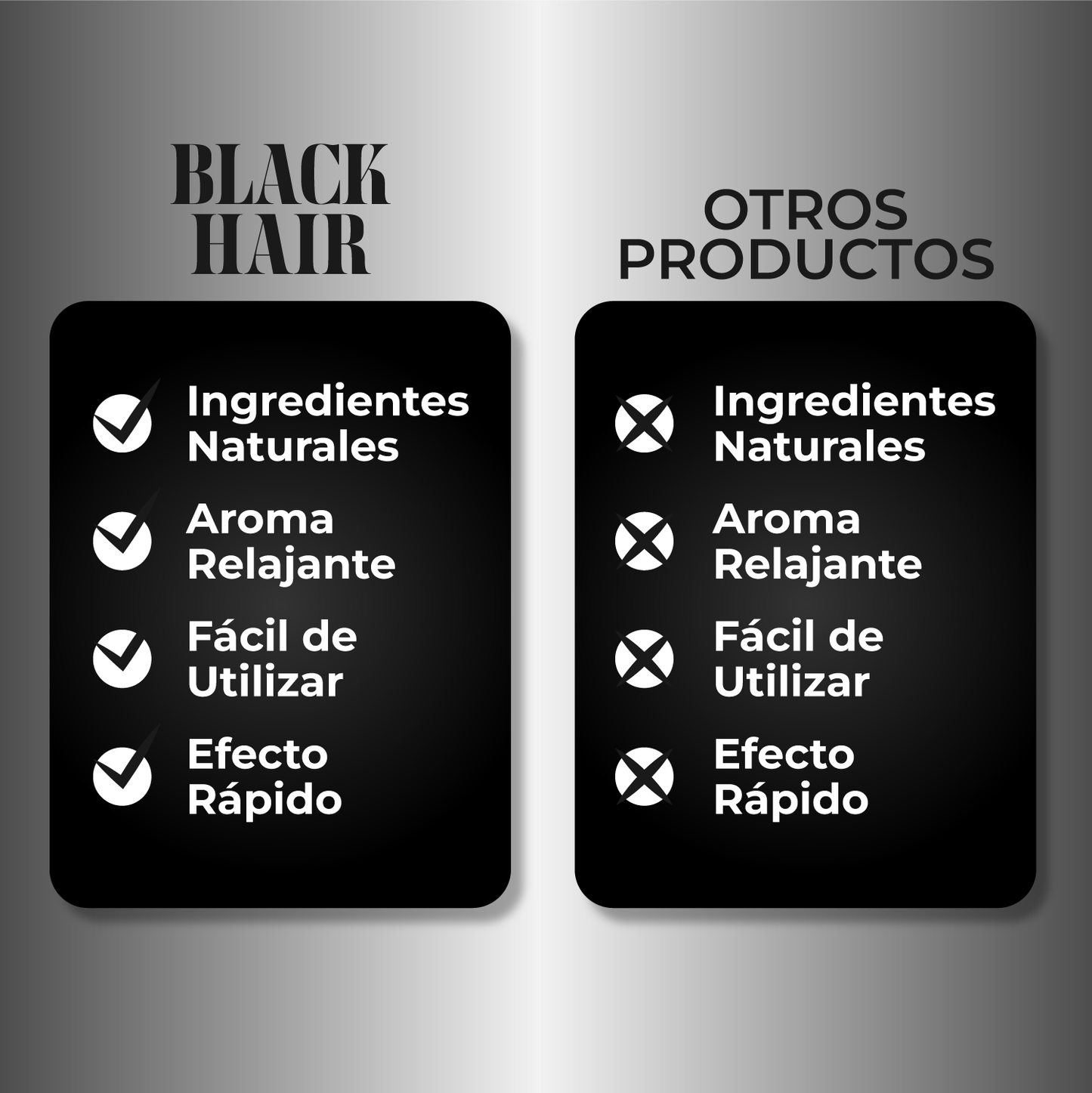 Black Hair™ | Shampo para eliminar canas