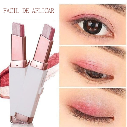 Barra de sombra de ojos con brillo de doble Color - BigEyes™