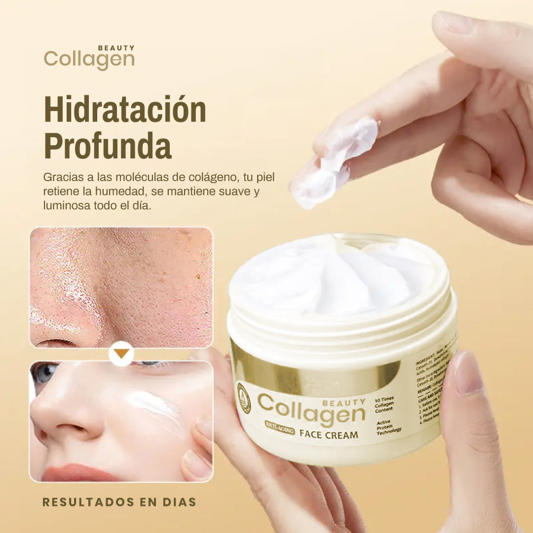 Crema de colágeno para rejuvenecer rostro - Collagen beaty™