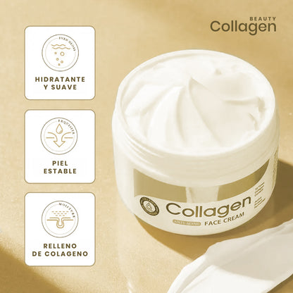 Crema de colágeno para rejuvenecer rostro - Collagen beaty™