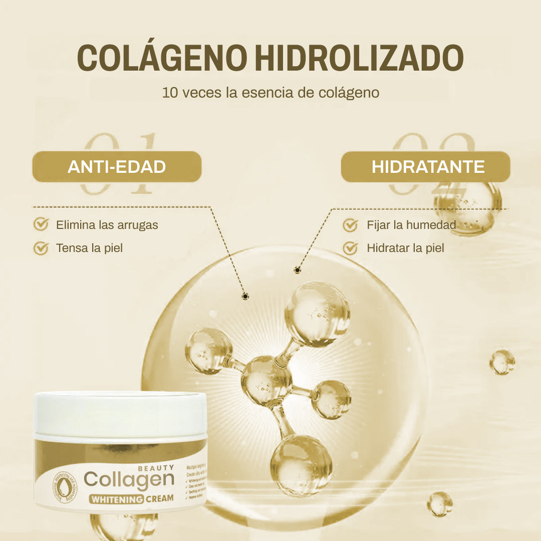 Crema de colágeno para rejuvenecer rostro - Collagen beaty™