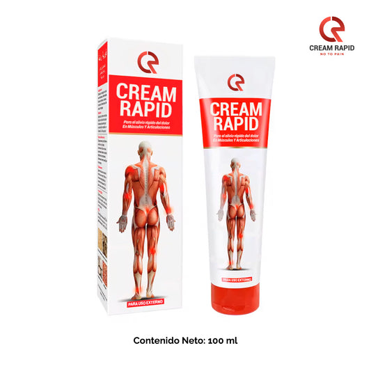 Cream Rapid™ | Crema para dolor muscular y de articulaciones