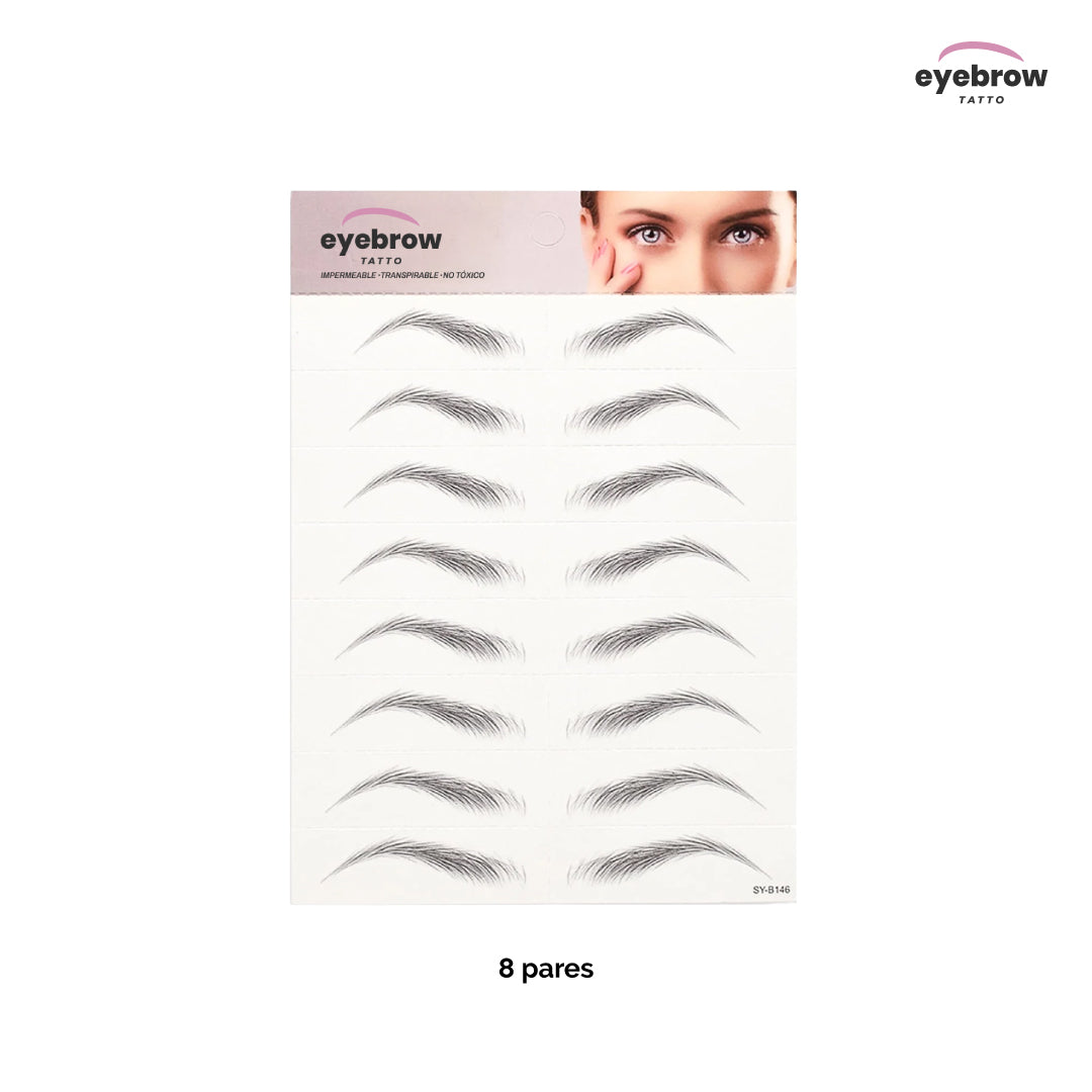 OFERTA SOLO HOY🎁 | Tatuajes de cejas temporales en parches - Eyebrow Tatto™