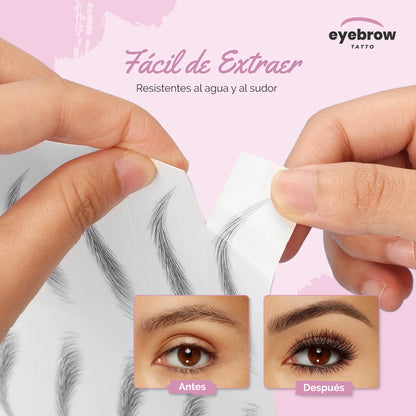 OFERTA SOLO HOY🎁 | Tatuajes de cejas temporales en parches - Eyebrow Tatto™