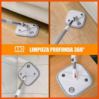 Trapeador Mopa 360 Con Balde Giratorio - MOPPA™