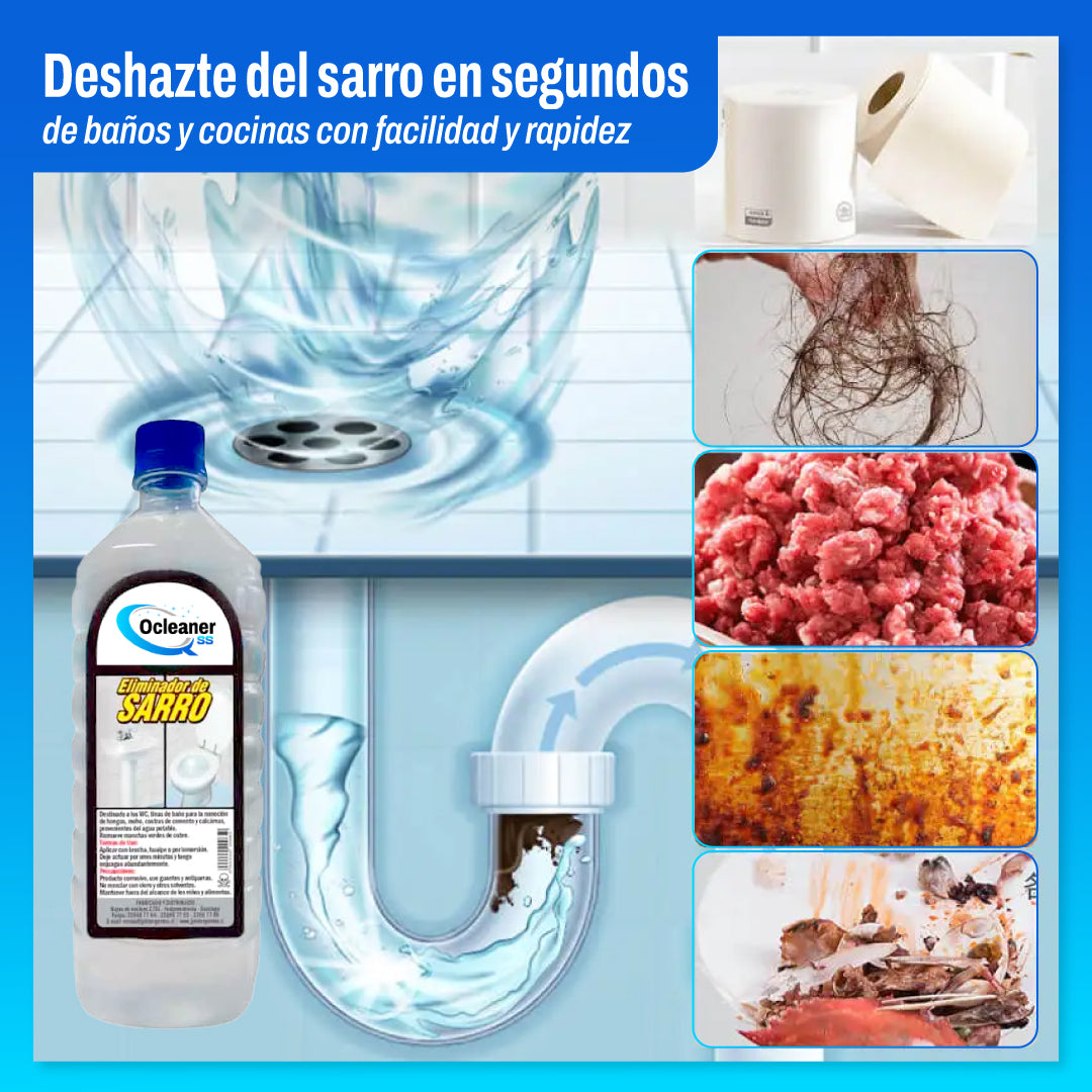 Limpiador de sarro para baños y cocina - Ocleaner SS™