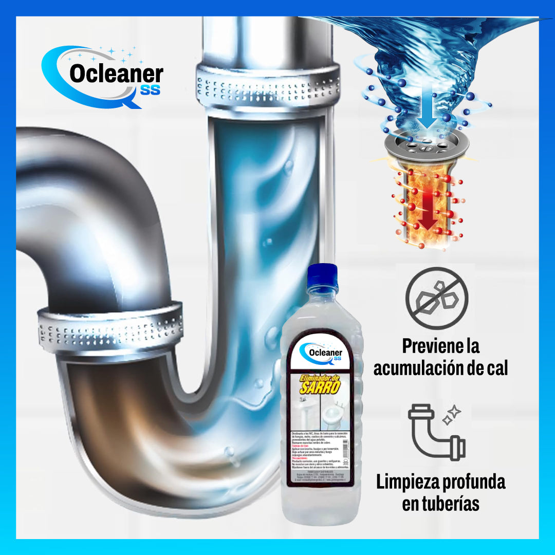 Limpiador de sarro para baños y cocina - Ocleaner SS™