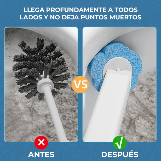 Cepillo limpiador de baños anti-bacterial - Cleanpro™