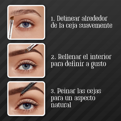 Lápiz Para Cejas De Doble Punta - Beautyface™