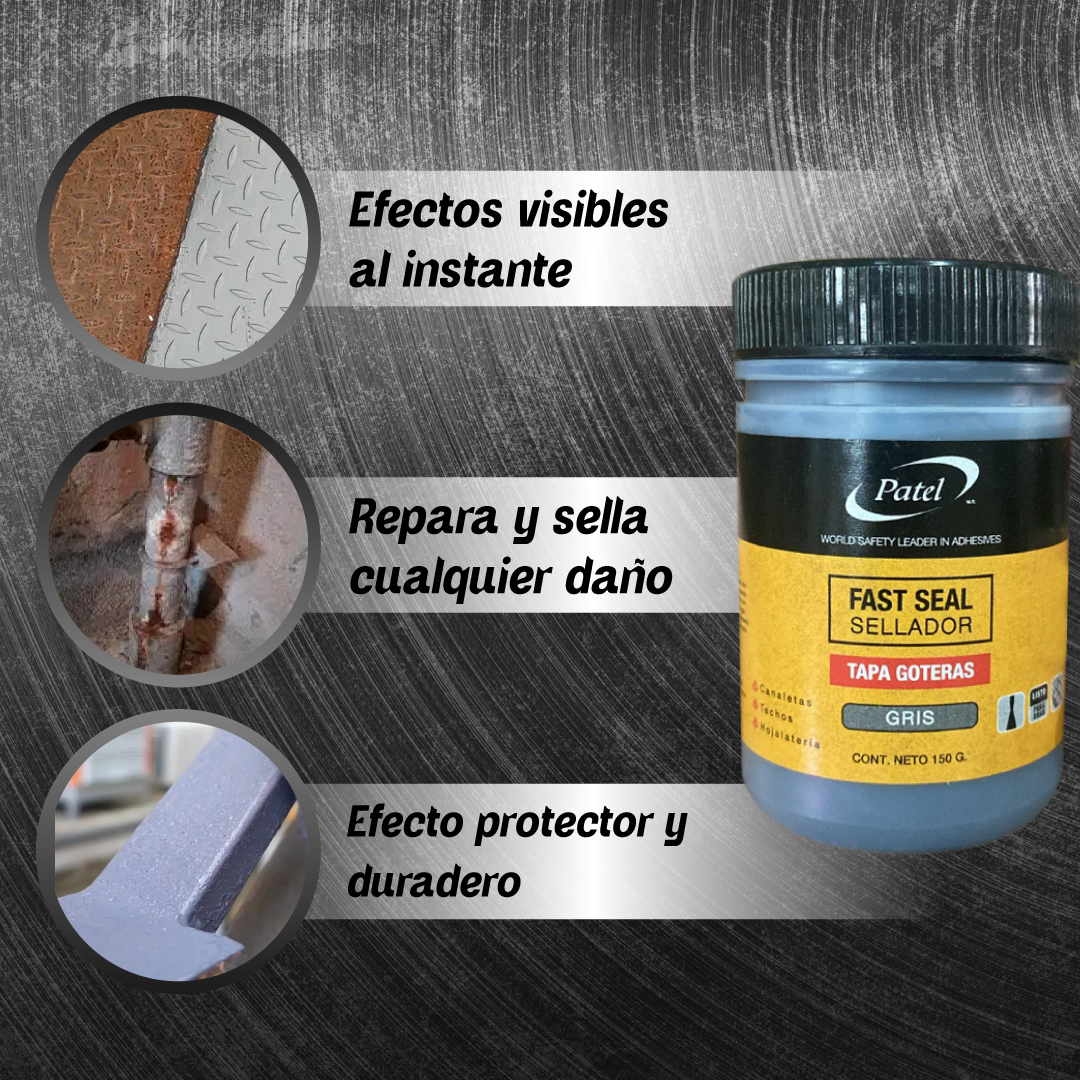 Pintura Gris Para Tapar Grietas Y Oxido - Fashgrey™