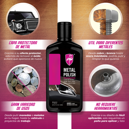 Removedor de oxido en metales - POLISH METAL REMOVER™