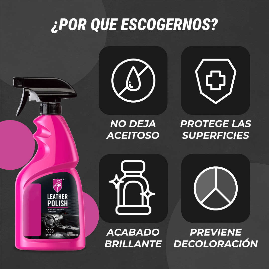 Spray Para Cueros Y Neumáticos - NewCar™