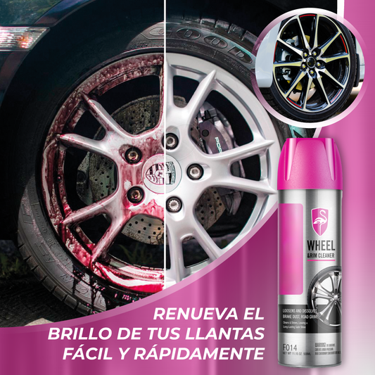 Spray Mágico Limpiador De Llantas De Autos - Clean Car™