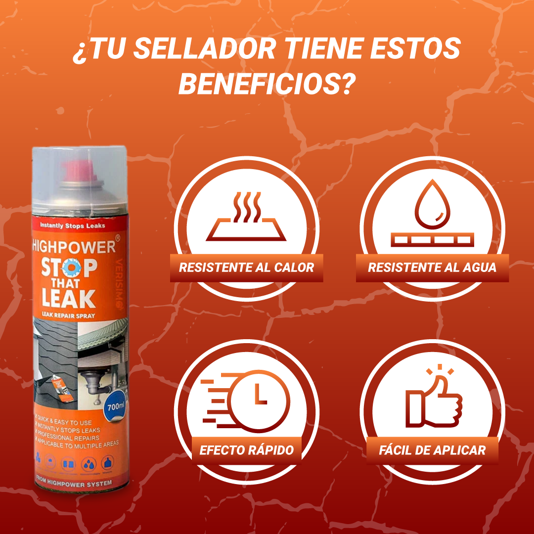 Spray Sellador Definitivo De Fugas - HighPower™