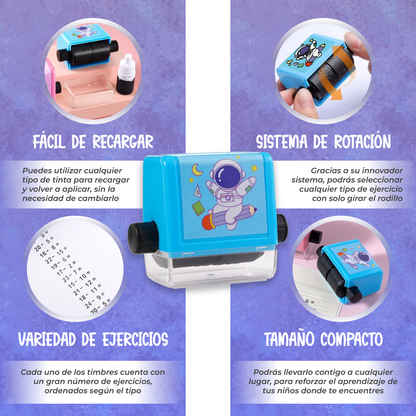 Timbre didáctico digital con rodillo - kidsRoll™