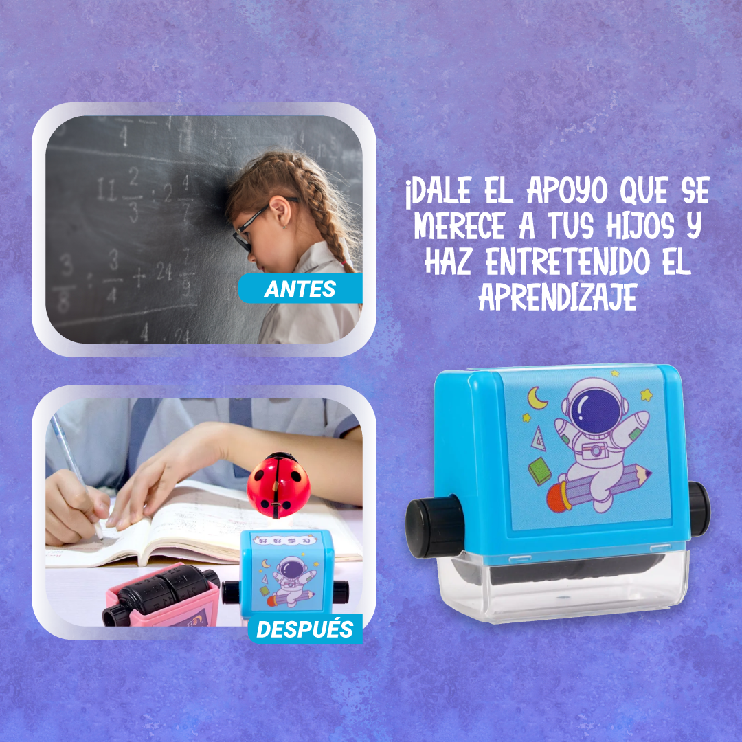 Timbre didáctico digital con rodillo - kidsRoll™