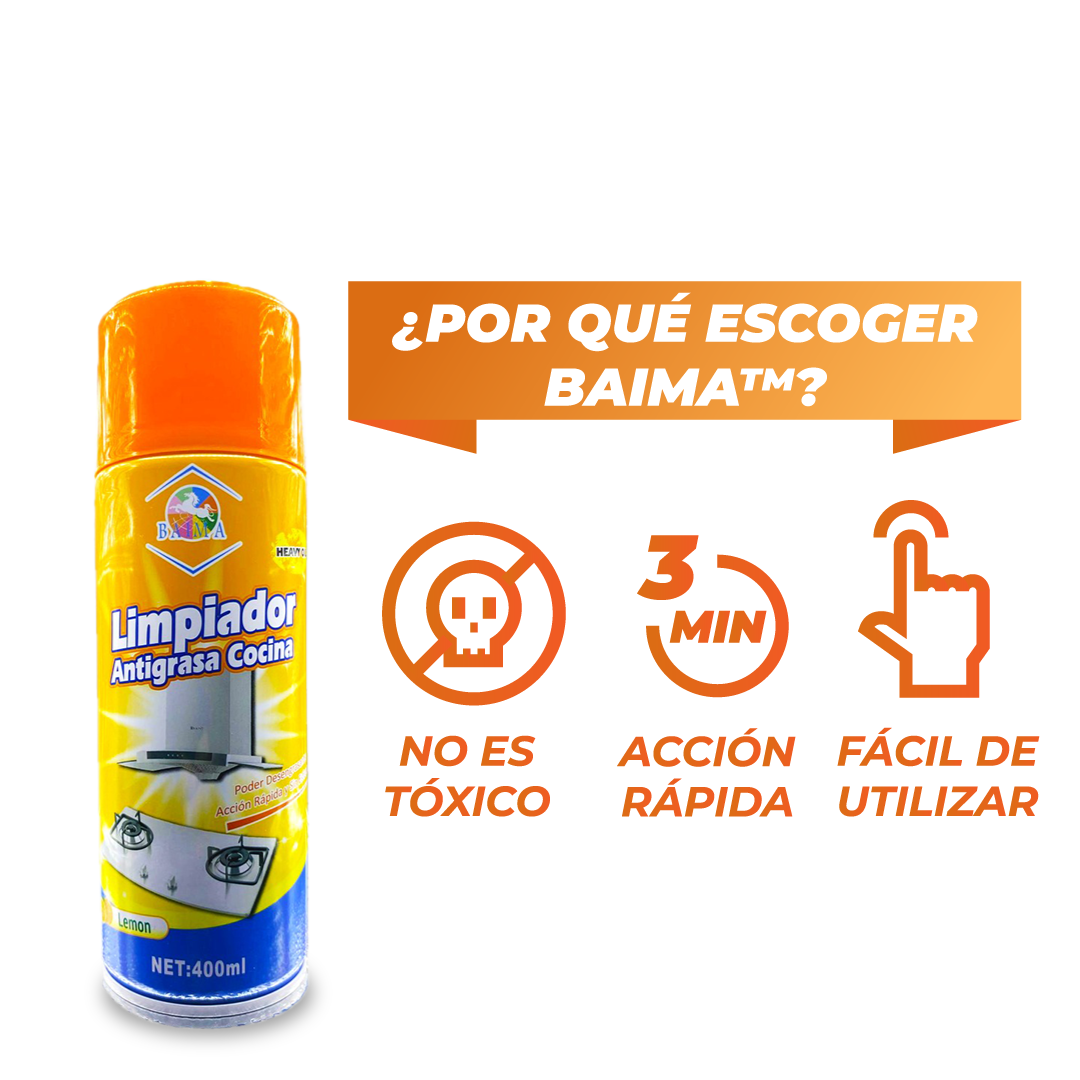 Espuma Super Limpiadora Multiuso - OvenCleaner™