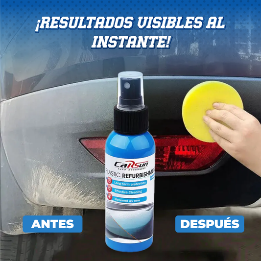 Spray Restaurador De plásticos de auto - CarSun™ + PAÑO DE MICROFIBRA GRATIS 🎁